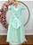 Vestido Infantil Formatura Festas Luxo Daminhas Verde Menta - Imagem 8