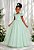 Vestido Infantil Formatura Festas Luxo Daminhas Verde Menta - Imagem 3