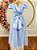 Vestido Infantil Formatura Festas Luxo Daminhas Azul Bebe - Imagem 9