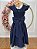 Vestido Infantil Longo Azul Marinho Para Daminha Formatura Festa - Imagem 7