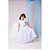 Vestido Infantil Menina Longo Verde Bandeira Formatura Daminha Casamento Florista Luxo - Imagem 5