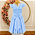 Vestido Longo Azul Bebe Dama Festa Infantil Formatura Casamento - Imagem 7