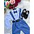 Conjunto Social de Menino Infantil com Suspensório Festa Luxo Casamento Formatura - Imagem 2