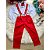Conjunto Social de Menino Infantil Suspensório Festa Luxo Casamento Formatura - Imagem 2