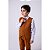 Conjunto Infantil Menino Social Colete Casamento Caramelo - Imagem 6