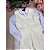 Conjunto Infantil Menino Social Colete Casamento Amarelo Claro - Imagem 6