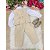 Conjunto Infantil Menino Social Colete Casamento Palha Pajem - Imagem 7
