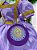 Vestido Infantil Princesa Lilas Realeza Festa Aniversario com Bolsinha - Imagem 8