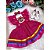 Vestido Capivara Romper Menina Mesversário Temático Festa Luxo - Imagem 4