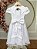 Vestido Infantil Branco Daminha Festas Dama de Honra - Imagem 7