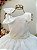 Vestido Infantil Longo Branco Luxo Daminhas Formaturas - Imagem 2