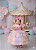 Vestido Infantil Arco-íris Luxo Princesa Festa Tule Colorido - Imagem 3