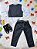 Conjunto Social Infantil Colete Preto Calça E Gravata - Imagem 3