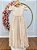 Vestido Infantil Formatura Festas Luxo Daminhas Dourado - Imagem 3