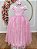 Vestido Infantil Formatura Festas Luxo Daminhas Rosa - Imagem 7