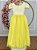 Vestido Infantil Formatura Festas Luxo Daminhas Amarelo - Imagem 6