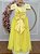Vestido Infantil Formatura Festas Luxo Daminhas Amarelo - Imagem 7