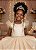 Vestido Infantil Menina Longo Dourado Formatura Daminha Casamento - Imagem 10