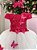 Vestido Infantil Jardim das Borboletas Midi Pink E Off - Imagem 4