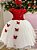 Vestido Infantil Jardim das Borboletas Midi Vermelho E Off - Imagem 9