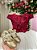 Vestido Infantil Jardim das Borboletas Midi Marsala E Off - Imagem 7
