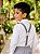 Conjunto Social Pajem Camisa Branca com Calça e Susp.Cinza - Imagem 4