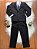 Conjunto Social Pajem Camisa Branca Calça Gravata e Terno Preto - Imagem 6