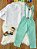 Conjunto Social Pajem Camisa Branca com Calça e Susp. Verde - Imagem 9