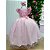 Vestido Infantil Rosa Casamento Formatura Festas Longo - Imagem 4