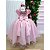 Vestido Infantil Rosa Casamento Formatura Festas Longo - Imagem 6