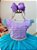 Vestido Infantil Apliques Fundo do Mar e Busto Plissado - Imagem 4
