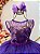Vestido Infantil Roxo Festa Formatura Brilho Luxo - Imagem 12