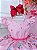 Vestido Infantil Jardim Encantado Rosa Festa Luxo - Imagem 5