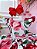 Vestido Infantil Branco Florido de Rosas Cinto Pérolas Festa - Imagem 3