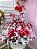 Vestido Infantil Branco Florido de Rosas Cinto Pérolas Festa - Imagem 4