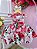 Vestido Infantil Branco Florido de Rosas Cinto Pérolas Festa - Imagem 7