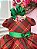 Vestido Infantil Vermelho Xadrez Natal Festas Luxo - Imagem 6
