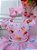 Vestido Infantil Circo Rosa Floral Cinto Pérolas Festas - Imagem 4