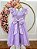 Vestido Infantil Lilas Bebe Bordado Jardim das Borboletas - Imagem 6
