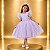 Vestido Infantil Lilas Bebe Bordado Jardim das Borboletas - Imagem 7