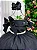 Vestido Infantil Longo Preto Formatura Tule Glitter Festa - Imagem 7