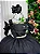 Vestido Infantil Longo Preto Formatura Tule Glitter Festa - Imagem 9