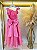 Vestido Infantil Longo Rosa Chiclete Luxo Daminhas Formaturas - Imagem 5