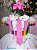 Vestido Infantil Lapis Aquarela Formatura ABC Branco - Imagem 7