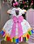 Vestido Infantil Lapis Aquarela Formatura ABC Branco - Imagem 6