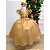 Vestido Infantil Juvenil Longo Princesa Com Saia Tule Festa Renda Menina Formatura - Imagem 2
