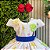 Vestido Infantil Aquarela Branco Formatura ABC Festa - Imagem 2