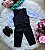 Conjunto Infantil Menino Social Colete Casamento Preto - Imagem 4