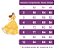Vestido Infantil Princesas Amarelo Festa Luxo Aniversário - Imagem 9