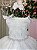 Vestido Infantil Festa Luxo Menina Pérolas Branco Luxo - Imagem 7